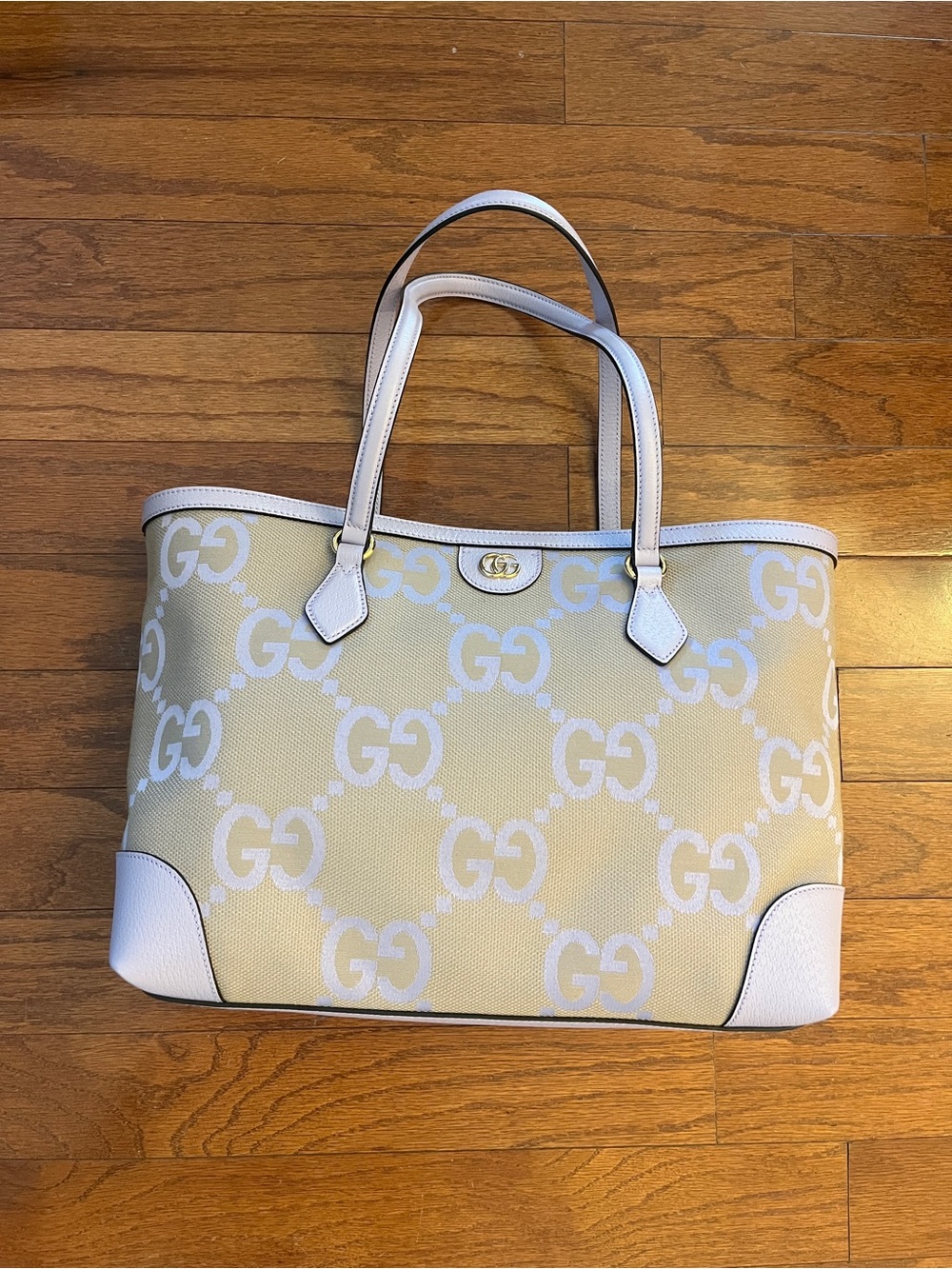 GUCCI
Purple Ophidia Jumbo GG Canvas Tote - Picture 2 of 6